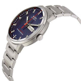 Mido Commander II Automatic Chronometer Blue Dial Silver Steel Strap Watch For Men - M021.431.11.041.00 Authentic Buy Shop Now
