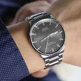 Mido Commander II Automatic Chronometer Grey Dial Silver Steel Strap Watch For Men - M021.431.11.061.00 Authentic Buy Shop Now
