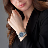 Bulova Marine Star Blue Dial Silver Steel Strap Watch for Women - 96R215 Authentic Buy Shop Now