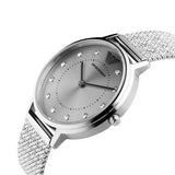 Emporio Armani Kappa Silver Dial Silver Mesh Bracelet Watch For Women - AR11128 Authentic Buy Shop Now