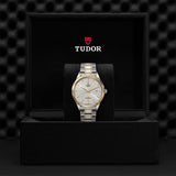 Tudor Style Automatic Silver Dial Two Tone Steel Strap Watch for Men - M12713-0003 Authentic Buy Shop Now