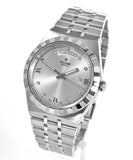 Tudor Royal Day Date Diamonds Automatic Silver Dial Silver Steel Strap Watch for Men - M28600-0002 Authentic Buy Shop Now
