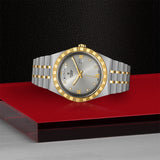 Tudor Royal Diamonds Automatic Grey Dial Two Tone Steel Strap Watch for Men - M28603-0002 Authentic Buy Shop Now