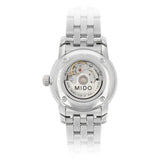 Mido Baroncelli III Automatic Grey Dial Silver Steel Strap Watch For Women - M7600.4.13.1 Authentic Buy Shop Now