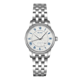 Mido Baroncelli III Automatic Silver Dial Silver Steel Strap Watch For Women - M7600.4.21.1 Authentic Buy Shop Now