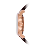 Mido Baroncelli III Automatic White Dial Brown Leather Strap Watch For Women - M7600.3.26.8 Authentic Buy Shop Now