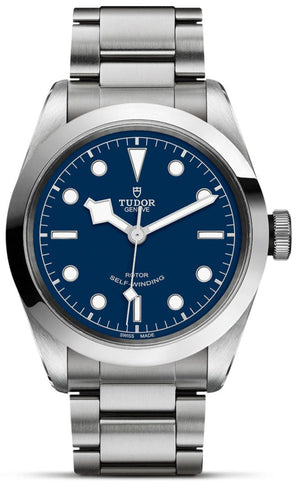Tudor Black Bay Automatic Blue Dial Silver Steel Strap Watch for Men - M79540-0004 Authentic Buy Shop Now