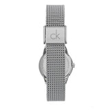 Calvin Klein Minimal Grey Dial Silver Mesh Bracelet Watch for Women - K3M231Y3 Authentic Buy Shop Now