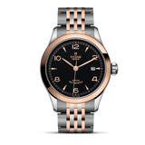 Tudor 1926 Automatic Black Dial Two Tone Steel Strap Watch for Men - M91651-0003 Authentic Buy Shop Now