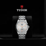 Tudor 1926 Automatic Silver Dial Silver Steel Strap Watch for Men - M91650-0001 Authentic Buy Shop Now