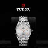 Tudor 1926 Automatic Diamonds Silver Dial Silver Steel Strap Watch for Men - M91650-0003 Authentic Buy Shop Now