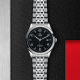 Tudor 1926 Automatic Black Dial Silver Steel Strap Watch for Men - M91650-0002 Authentic Buy Shop Now