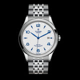 Tudor 1926 Automatic White Dial Silver Steel Strap Watch for Men - M91650-0005 Authentic Buy Shop Now