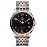 Tudor 1926 Automatic Black Dial Two Tone Steel Strap Watch for Men - M91651-0003 Authentic Buy Shop Now
