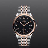Tudor 1926 Automatic Diamonds Black Dial Two Tone Steel Strap Watch for Men - M91651-0004 Authentic Buy Shop Now