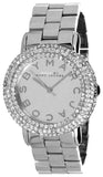 Marc Jacobs Marci Silver Dial Silver Steel Strap Watch for Women - MBM3190 Authentic Buy Shop Now
