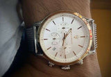 Maserati Epoca White Dial Chronograph Silver Mesh Bracelet Watch For Men - R8873618009 Authentic Buy Shop Now