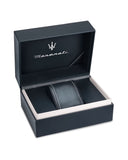 Maserati SFIDA Chronograph Blue Dial Blue Rubber Strap Watch For Men - R8871640004 Authentic Buy Shop Now