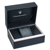 Maserati SFIDA Chronograph Black Dial Black Steel Strap Watch For Men - R8873640011 Authentic Buy Shop Now
