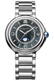 Maurice Lacroix Fiaba Moonphase Blue Dial Silver Steel Strap Watch for Women - FA1084-SS002-420-1 Authentic Buy Shop Now