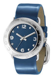 Marc Jacobs Blue Dial Blue Leather Strap Watch for Women - MBM1137 Authentic Buy Shop Now