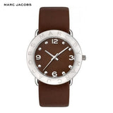 Marc Jacobs Amy Brown Dial Brown Leather Strap Watch for Women - MBM1139 Authentic Buy Shop Now