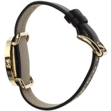 Marc Jacobs Amy Black Dial Black Leather Strap Watch for Women - MBM1154 Authentic Buy Shop Now