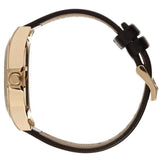 Marc Jacobs Henry Skeleton Black Dial Black Leather Strap Watch for Women - MBM1246 Authentic Buy Shop Now