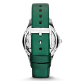 Marc Jacobs Henry Skeleton Green Dial Green Leather Strap Watch for Women - MBM1336 Authentic Buy Shop Now