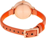 Marc Jacobs Sally White Dial Orange Leather Strap Watch for Women - MBM1355 Authentic Buy Shop Now