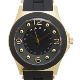Marc Jacobs Pelly Black Dial Black Silicone Strap Watch for Women - MBM2540 Authentic Buy Shop Now
