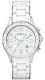 Marc Jacobs Rock White Dial White Silicone Strap Watch for Women - MBM2545 Authentic Buy Shop Now