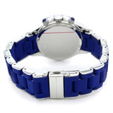 Marc Jacobs Rock Chronograph Blue Dial Blue Silicone Strap Watch for Women - MBM2548 Authentic Buy Shop Now