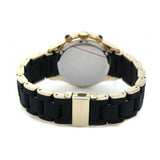 Marc Jacobs Rock Chronograph Black Dial Black Silicone Strap Watch for Women - MBM2552 Authentic Buy Shop Now