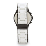 Marc Jacobs Rock Chronograph White Dial White Silicone Strap Watch for Women - MBM2574 Authentic Buy Shop Now