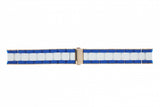 Marc Jacobs Rock Chronograph White Dial Two Tone Silicone Strap Watch for Women - MBM2594 Authentic Buy Shop Now