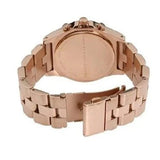 Marc Jacobs Blade Chronograph White Dial Rose Gold Steel Strap Watch for Women - MBM3082 Authentic Buy Shop Now