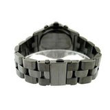 Marc Jacobs Blade Chronograph Black Dial Black Steel Strap Watch for Women - MBM3103 Authentic Buy Shop Now