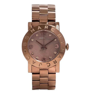 Marc Jacobs Amy Brown Dial Brown Steel Strap Watch for Women - MBM3119 Authentic Buy Shop Now