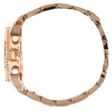 Marc Jacobs Rock Chronograph Rose Gold Dial Rose Gold Steel Strap Watch for Women - MBM3156 Authentic Buy Shop Now