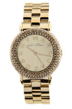 Marc Jacobs Marci Gold Dial Gold Steel Strap Watch for Women - MBM3191 Authentic Buy Shop Now