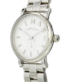 Marc Jacobs Baker White Dial Silver Steel Strap Watch for Women - MBM3246 Authentic Buy Shop Now
