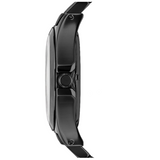 Marc Jacobs Henry Transparent Black Dial Black Steel Strap Watch for Women - MBM3255 Authentic Buy Shop Now