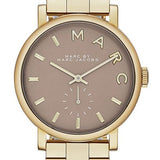 Marc Jacobs Baker Brown Dial Gold Steel Strap Watch for Women - MBM8631 Authentic Buy Shop Now