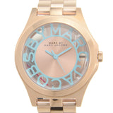 Marc Jacobs Henry Rose Gold Dial Rose Gold Steel Strap Watch for Women - MBM3296 Authentic Buy Shop Now