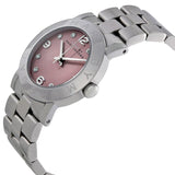 Marc Jacobs Amy Life Pink Dial Silver Steel Strap Watch for Women - MBM3300 Authentic Buy Shop Now