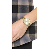 Marc Jacobs Sally Champagne Gold Dial Gold Steel Strap Watch for Women - MBM3363 Authentic Buy Shop Now
