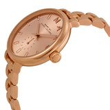 Marc Jacobs Sally Rose Gold Dial Rose Gold Steel Strap Watch for Women - MBM3364 Authentic Buy Shop Now