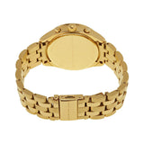 Marc Jacobs Peeker Chronograph Gold Dial Gold Steel Strap Watch for Women - MBM3393 Authentic Buy Shop Now