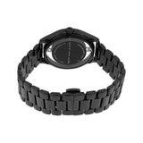 Marc Jacobs Tether Transparent Black Dial Black Steel Strap Watch for Women - MBM3415 Authentic Buy Shop Now